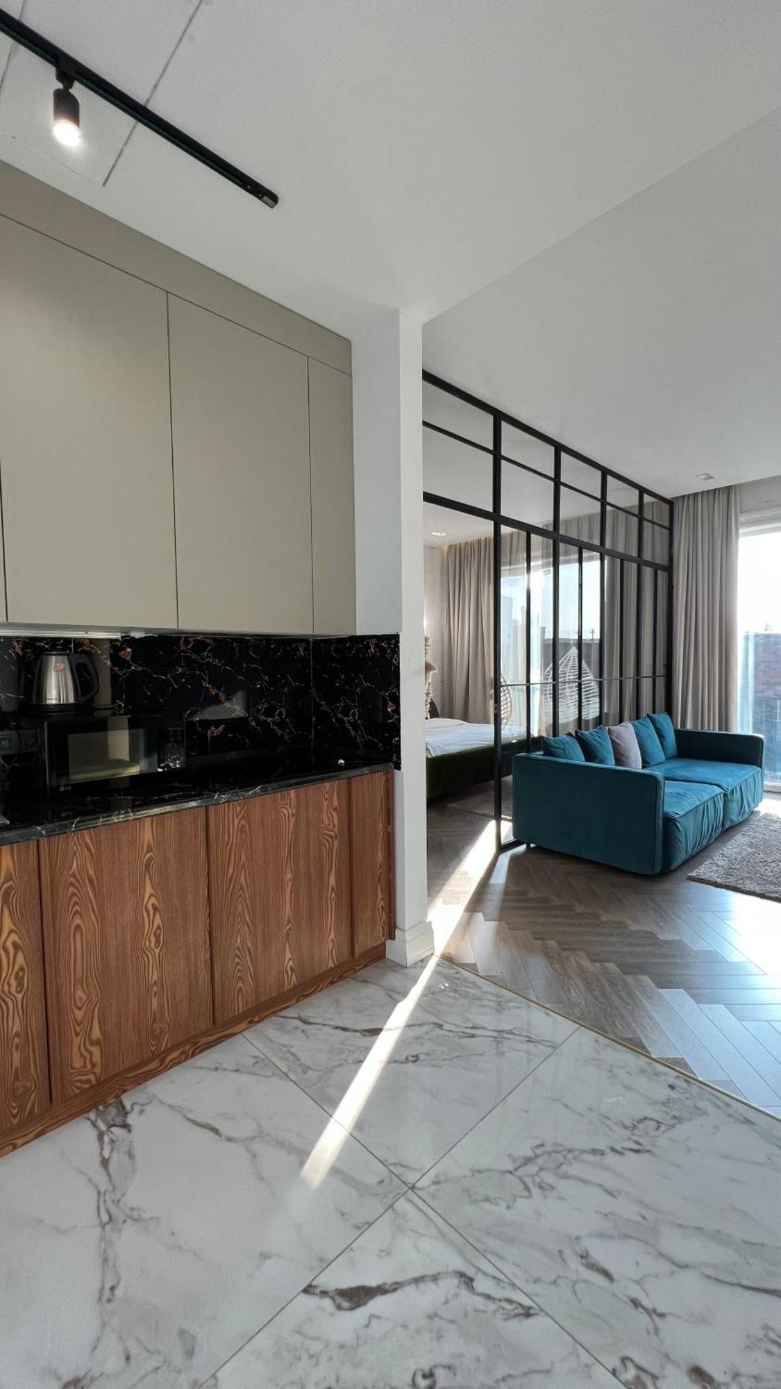 Hotel Manica Esentai City Alma-Ata Buitenkant foto